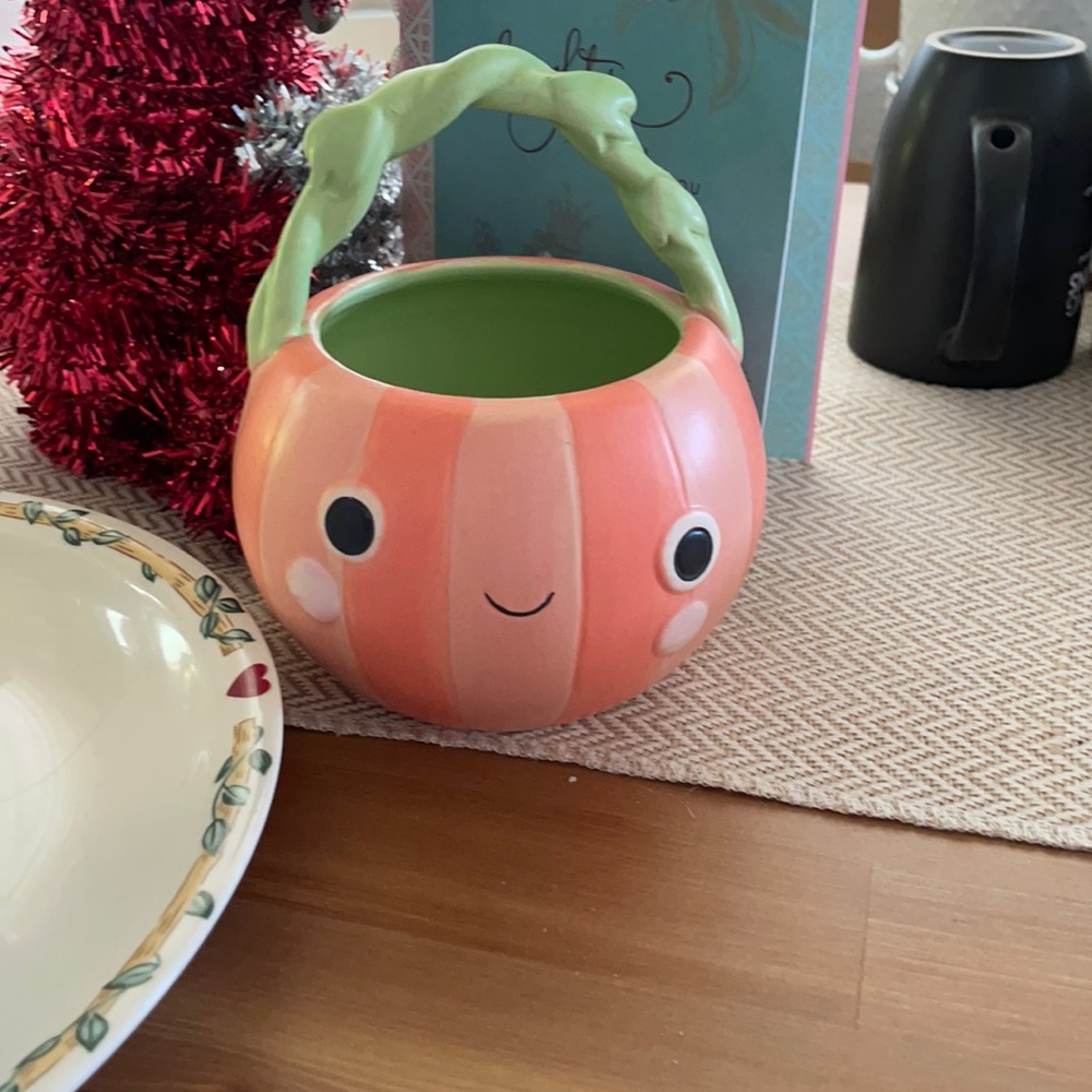 Holiday home pumpkin decor